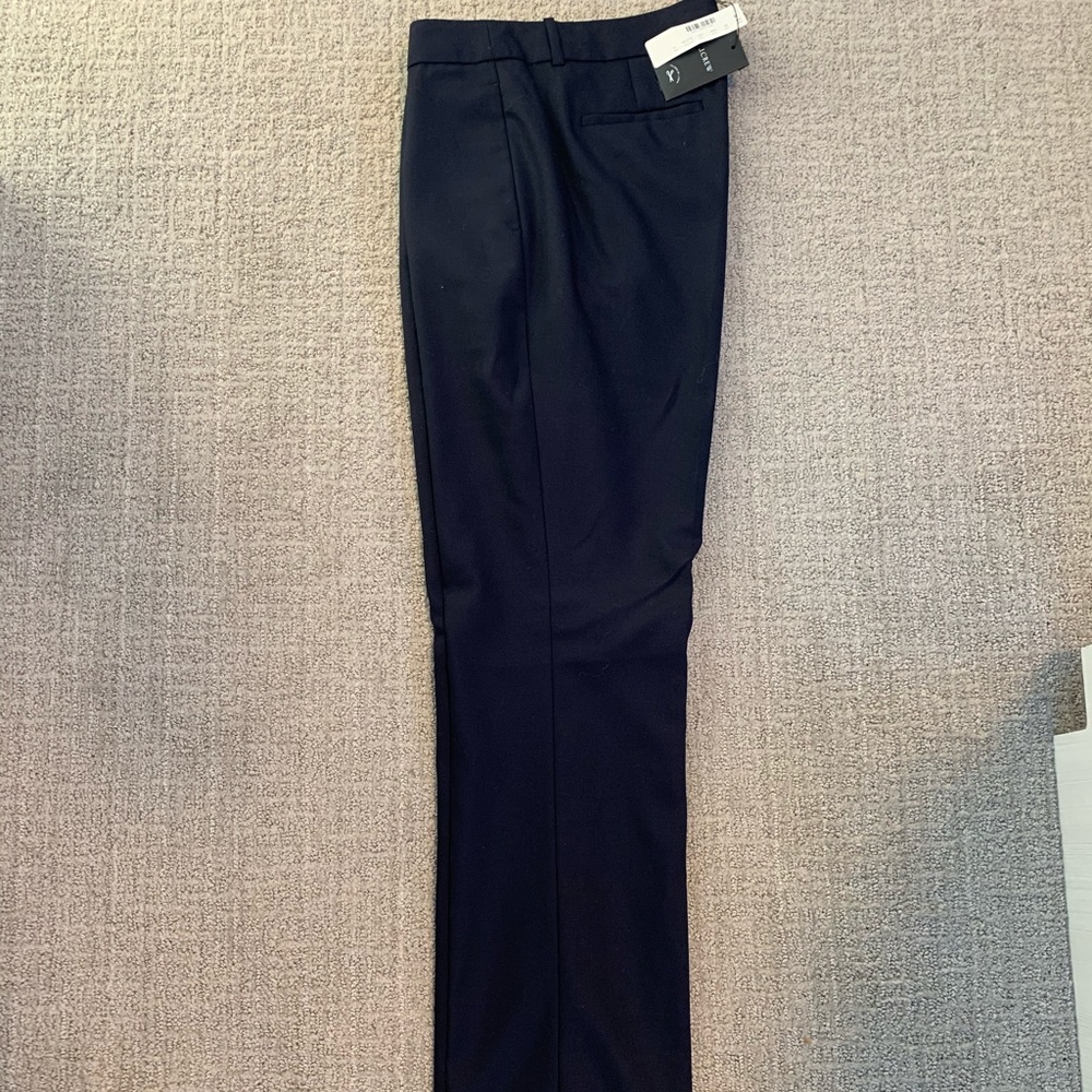 J.Crew Tall 4 Regent Pant Navy super 120s wool NWT